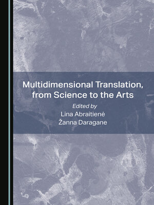 cover image of Multidimensional Translation, from Science to the Arts